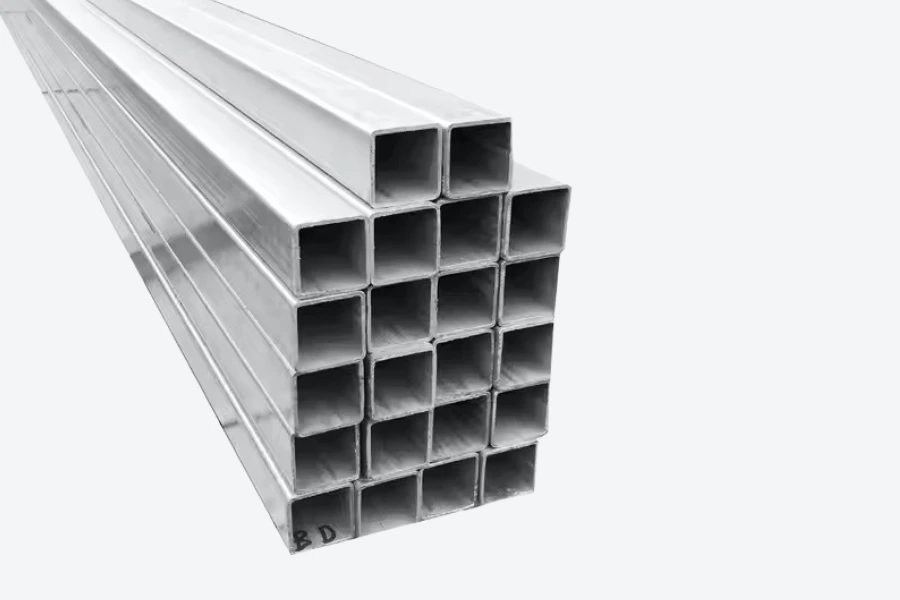 Square galvanized pipe