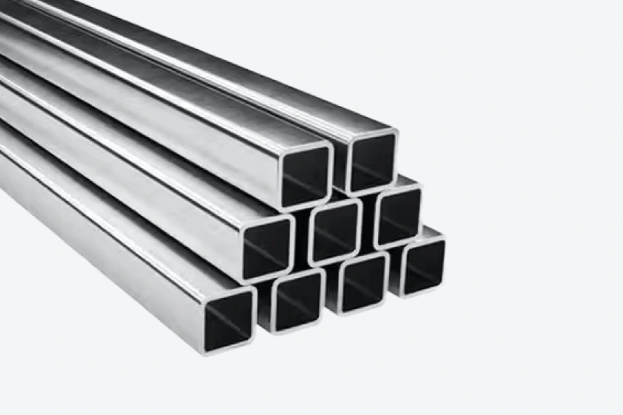 Stainless steel square pipes